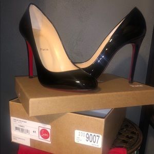 Christian Louboutin Fifille 100 Patent Worn Once